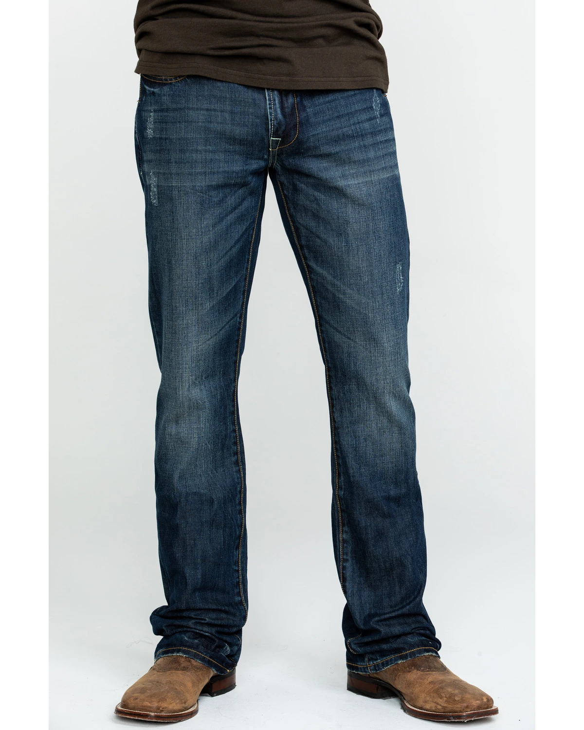 Stetson Rock Fit X Stitched Jeans 3 Stetson Rock Fit X Stitched Jeans - Image 3