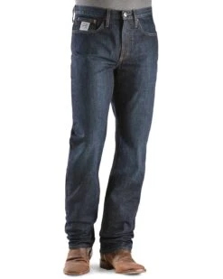 Cinch Silver Label Dark Wash Jeans - Big & Tall -Western Cowboy Equipment Store 013704 L7 P2