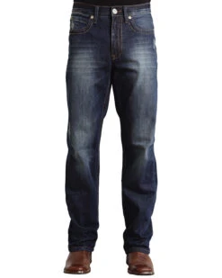 Stetson Modern Fit "V" Stitched Jeans - Big & Tall 5 Stetson Modern Fit "V" Stitched Jeans - Big & Tall -Western Cowboy Equipment Store 013746 L7 P2
