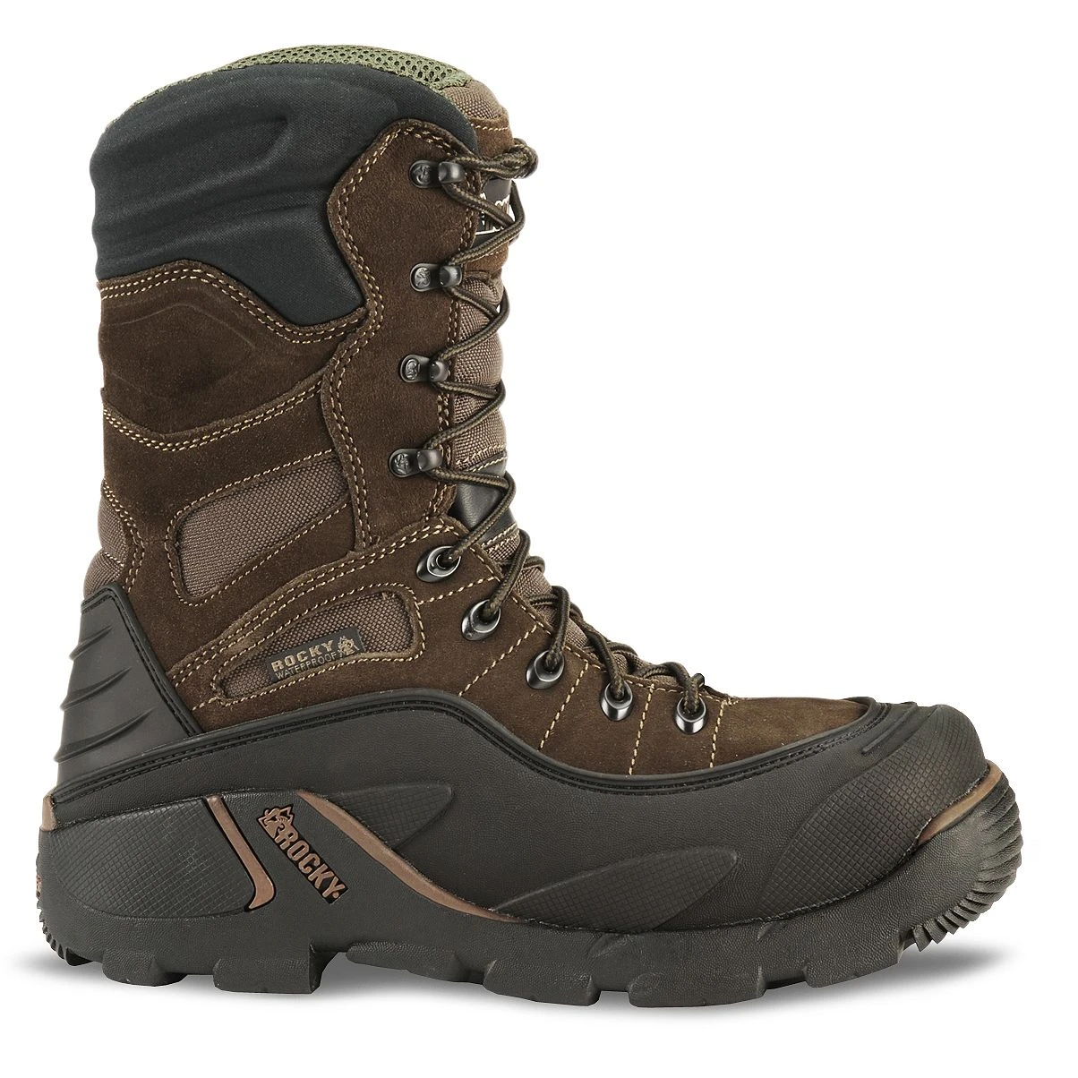 Rocky Men's 9" Blizzard Stalker Work Boots - Steel Toe 2 Rocky Men's 9" Blizzard Stalker Work Boots - Steel Toe - Image 2