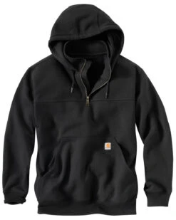 Carhartt Rain Defender Paxton Hooded Zip Mock Sweatshirt - Big & Tall