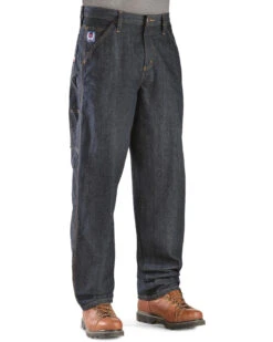 Cinch Men's Blue Label Carpenter WRX Flame Resistant Jeans - 38" Inseam 5 Cinch Men's Blue Label Carpenter WRX Flame Resistant Jeans - 38" Inseam -Western Cowboy Equipment Store 086N84 S2 P2