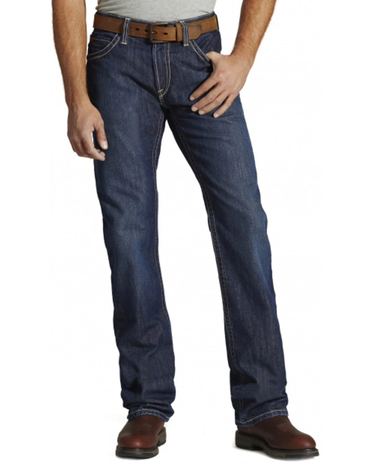 Ariat Men's FR M4 Bootcut Work Jeans 2 Ariat Men's FR M4 Bootcut Work Jeans - Image 2