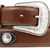 Nocona Men's Ribbon Concho Western Belt