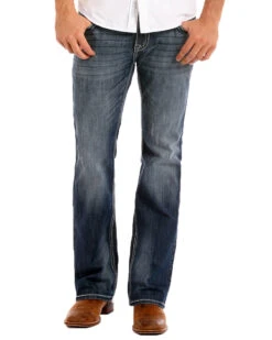Rock & Roll Denim Men's Reflex Pistol Straight Leg Jeans -Western Cowboy Equipment Store 2000241163 402 P2