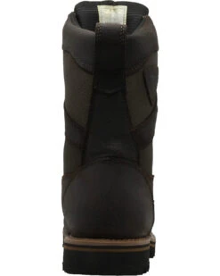 Ad Tec Men's 11" Cordura Waterproof 400G Leather Boots - Round Toe -Western Cowboy Equipment Store 2000251895 201 BK