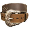 G-Bar-D Men's Diamond Concho Leather Belt