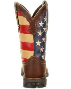 Durango Women's Lady Rebel Patriotic Flag Work Boots - Steel Toe -Western Cowboy Equipment Store 2000273957 200 P4