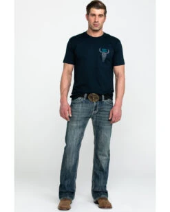 Rock & Roll Denim Men's Pistol Med Bootcut Jeans -Western Cowboy Equipment Store 2000283476 400 P3