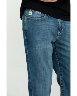 Cinch Men's Grant Medium Stonewash Mid Relaxed Bootcut Jeans 10 Cinch Men's Grant Medium Stonewash Mid Relaxed Bootcut Jeans -Western Cowboy Equipment Store 2000283510 402 P5