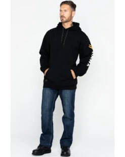 Hawx Men's Logo Sleeve Hooded Work Sweatshirt - Big -Western Cowboy Equipment Store 2000284106 001 P6