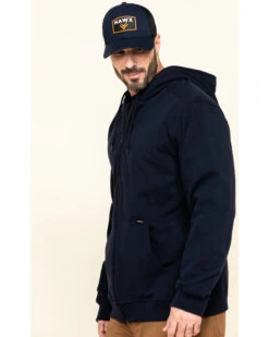 Hawx Men's FR Zip Up Fleece Work Hoodie - Big -Western Cowboy Equipment Store 2000284576 410 P3