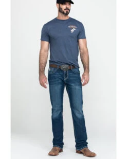 Cinch Men's Ian Medium Stone Wash Slim Boot Jeans 11 Cinch Men's Ian Medium Stone Wash Slim Boot Jeans -Western Cowboy Equipment Store 2000288366 402 P6