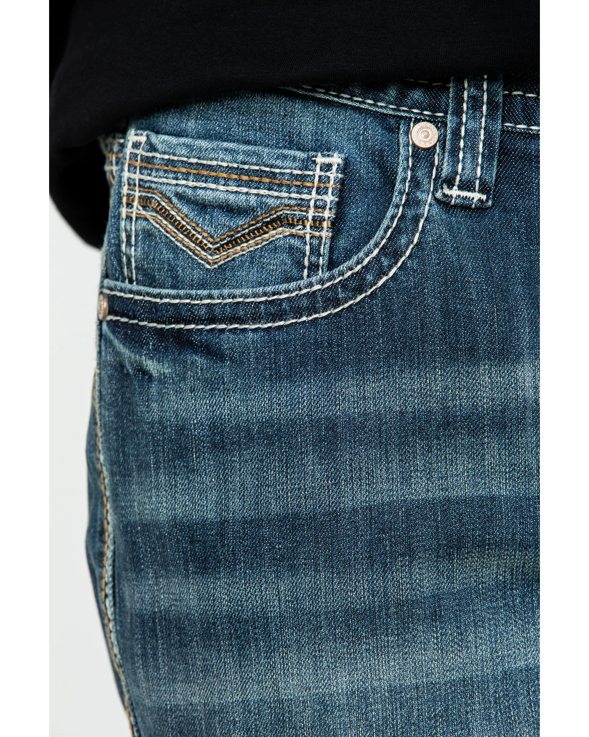 Rock & Roll Cowboy Men's Reflex Double Barrel Relaxed Bootcut Jeans 4 Rock & Roll Cowboy Men's Reflex Double Barrel Relaxed Bootcut Jeans - Image 4