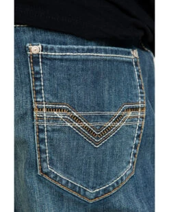 Rock & Roll Cowboy Men's Reflex Double Barrel Relaxed Bootcut Jeans 10 Rock & Roll Cowboy Men's Reflex Double Barrel Relaxed Bootcut Jeans -Western Cowboy Equipment Store 2000289965 400 P5