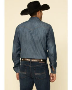 Cody James Men's Switchback Dark Wash Stretch Slim Bootcut Jeans -Western Cowboy Equipment Store 2000308347 400 P4