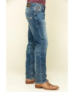 Ariat Men's M4 Dakota Low Stretch Stackable Slim Straight Jeans 8 Ariat Men's M4 Dakota Low Stretch Stackable Slim Straight Jeans -Western Cowboy Equipment Store 2000312788 400 P3