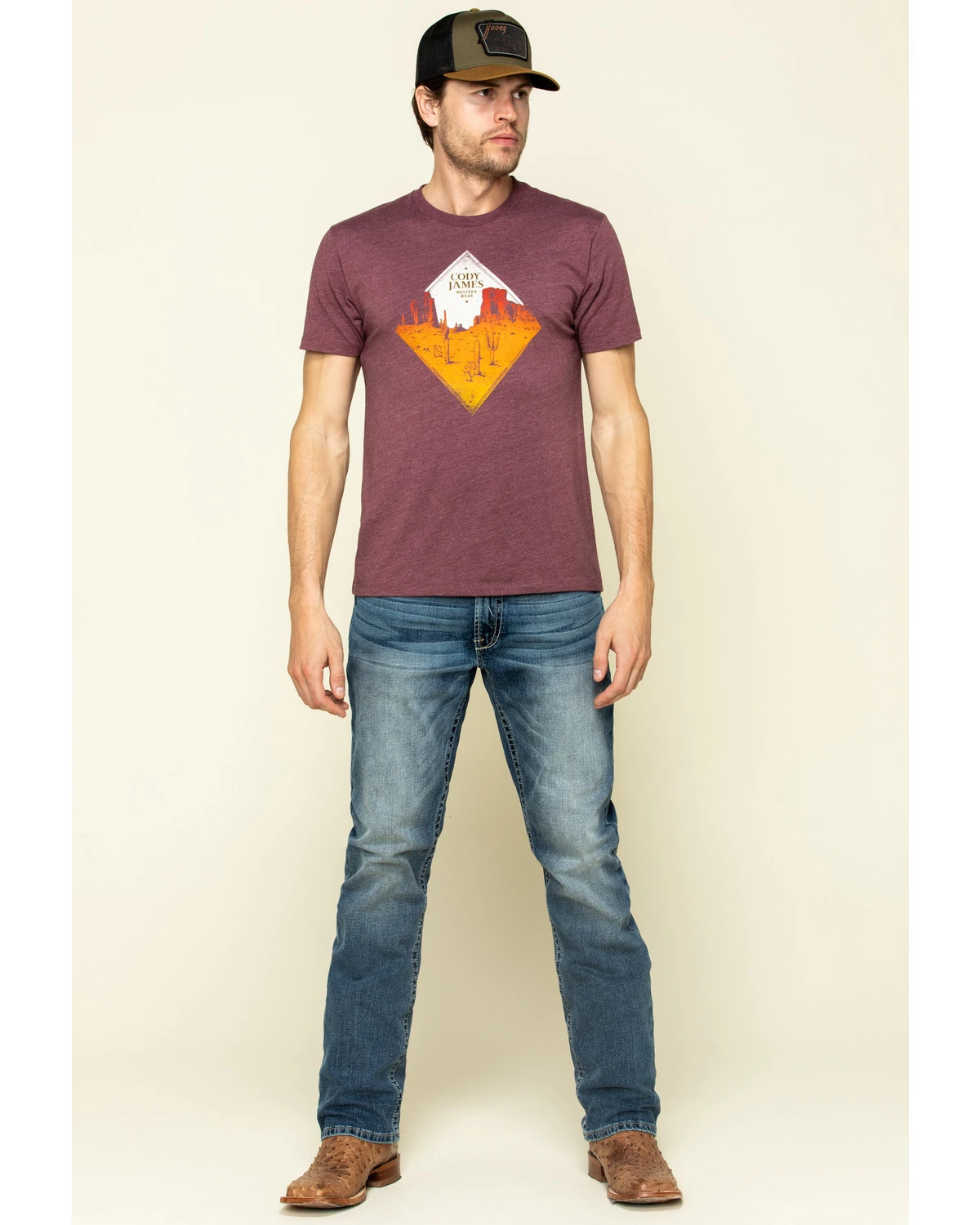 Ariat Men's M4 Dakota Low Stretch Stackable Slim Straight Jeans 6 Ariat Men's M4 Dakota Low Stretch Stackable Slim Straight Jeans - Image 6