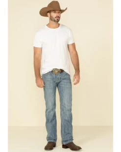 Rock & Roll Denim Men's Pistol Light Regular Straight Jeans -Western Cowboy Equipment Store 2000313235 400 P3