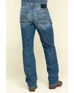 Ariat Men's Riverbend Val Stackable Rigid Relaxed Bootcut Jeans
