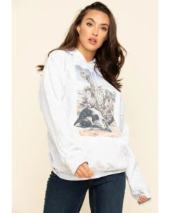 Cowgirl Tuff Women's Desert Scene Hoodie
