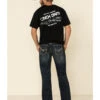 Rock & Roll Denim Men's Dark Reflex Double Barrel Relaxed Straight Jeans