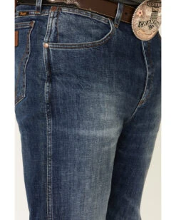 Wrangler Retro Premium Men's Platte Dark Stretch Slim Straight Jeans -Western Cowboy Equipment Store 2000331419 400 P5