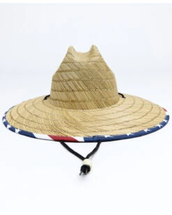 Cody James Men's USA Strong Lifeguard Straw Sun Hat -Western Cowboy Equipment Store 2000338987 942 P3