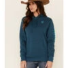 Ariat Women's Eurasian R.E.A.L Arm Logo Graphic Hoodie
