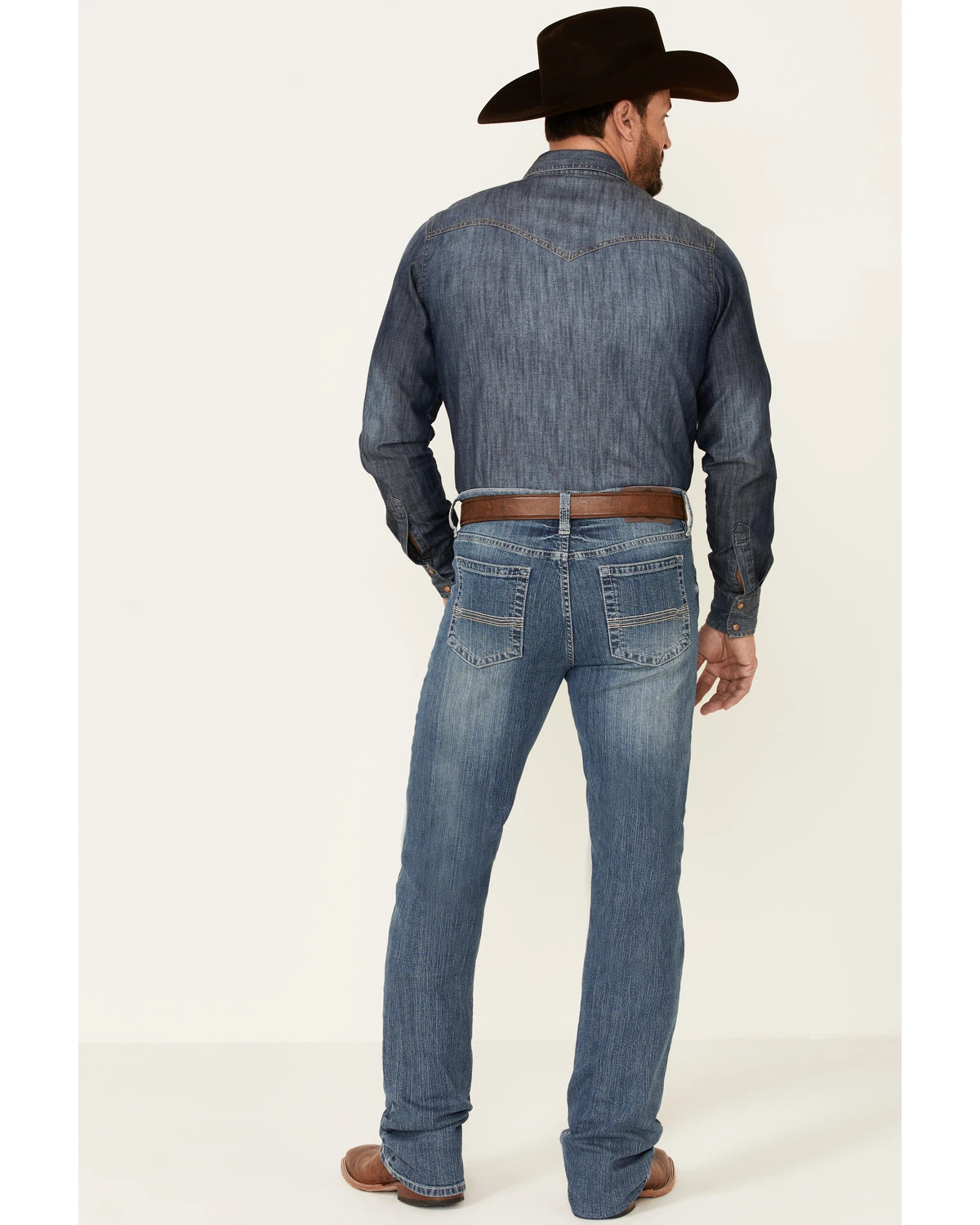 Cody James Men's Casey Light Wash Stretch Stackable Straight Jeans 2 Cody James Men's Casey Light Wash Stretch Stackable Straight Jeans - Image 2