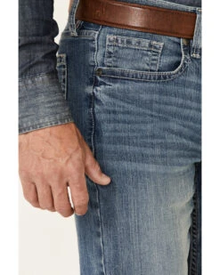 Cody James Men's Casey Light Wash Stretch Stackable Straight Jeans 6 Cody James Men's Casey Light Wash Stretch Stackable Straight Jeans -Western Cowboy Equipment Store 2000344540 400 P3