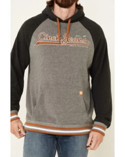 Cinch Men's Vintage Logo Raglan Hooded Sweatshirt -Western Cowboy Equipment Store 2000345606 020 P3