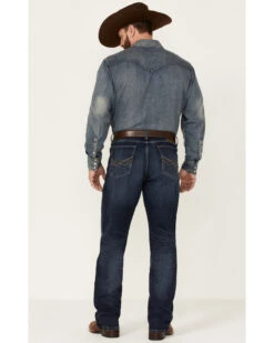 Wrangler 20X Men's Dusk Dark Wash Stretch Extreme Relaxed Straight Jeans -Western Cowboy Equipment Store 2000346864 400 P3