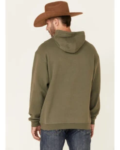 Stetson Men's Green Logo Banner Graphic Hooded Sweatshirt -Western Cowboy Equipment Store 2000350322 300 P4
