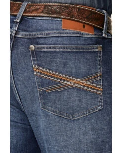 Wrangler 20X Men's Cynn Dark Wash Vintage Stretch Slim Bootcut Jeans -Western Cowboy Equipment Store 2000351006 400 P3