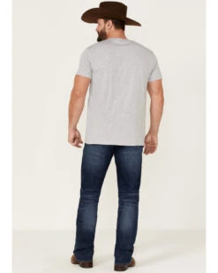 Wrangler Retro Men's Eastbrook Dark Wash Stretch Slim Bootcut Jeans -Western Cowboy Equipment Store 2000359715 416 P3