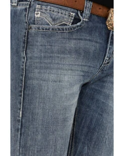 Rock & Roll Denim Men's Pistol Regular Bootcut Jeans -Western Cowboy Equipment Store 2000360318 400 P4