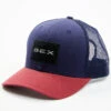 Bex Men's Stickem Logo Patch Mesh-Back Trucker Cap
