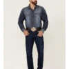 Kimes Ranch Men's Thomas Dark Wash Straight Bootcut Riding Jeans