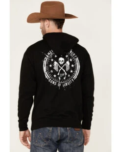 Howitzer Men's American Patriot Sons Of Liberty Graphic Hooded Sweatshirt -Western Cowboy Equipment Store 2000364410 001 P4