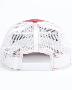 Moonshine Spirit Men's Red Horseshoe Embroidered Mesh-Back Ball Cap -Western Cowboy Equipment Store 2000365163 600 P3