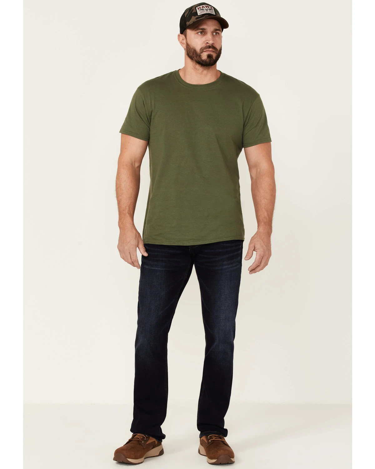 Howitzer Men's Cortez Patriot Dark Wash Stretch Straight Jeans 1 Howitzer Men's Cortez Patriot Dark Wash Stretch Straight Jeans