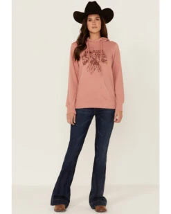 Blended Women's Roam Free Thunderbird Graphic Hoodie -Western Cowboy Equipment Store 2000367721 681 P4