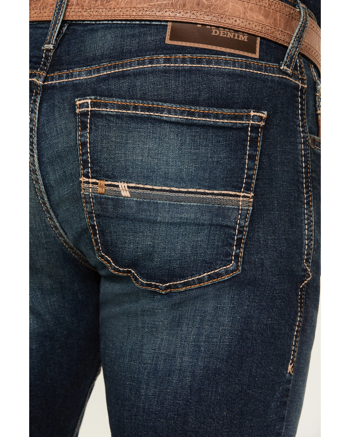 Ariat Men's M8 Morro Brawley Dark Wash Modern Slim Tapered Jeans 4 Ariat Men's M8 Morro Brawley Dark Wash Modern Slim Tapered Jeans - Image 4