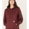 Ariat Women's Rebar Logo Sleeve Graphic Work Hooded Sweatshirt