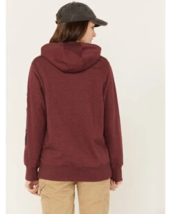 Ariat Women's Rebar Logo Sleeve Graphic Work Hooded Sweatshirt -Western Cowboy Equipment Store 2000372132 603 P4