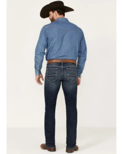 Ariat Men's M7 Drake Toro Dark Wash Slim Straight Jeans -Western Cowboy Equipment Store 2000373702 400 P3