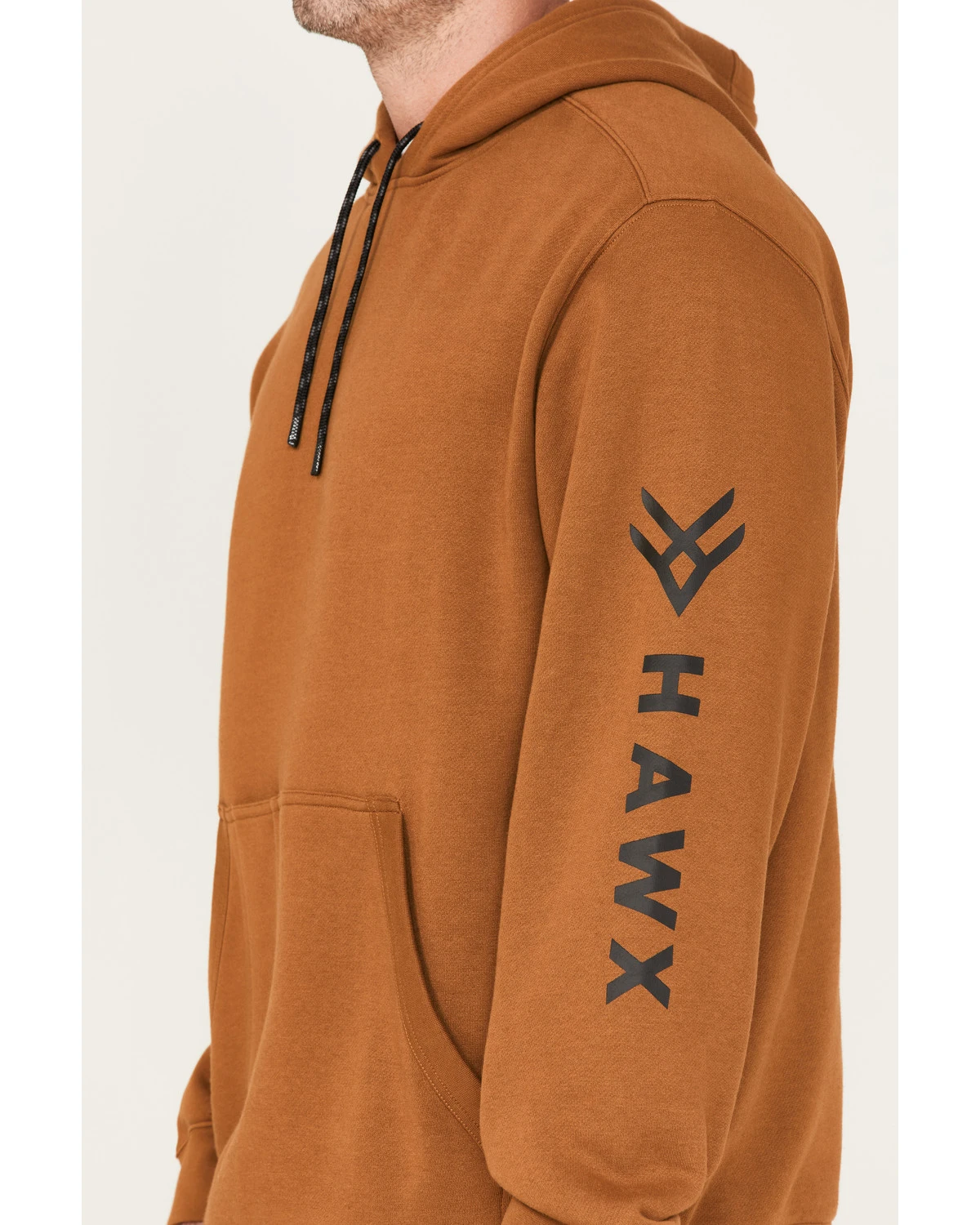 Hawx Men's Primo Logo Graphic Fleece Hooded Work Sweatshirt 3 Hawx Men's Primo Logo Graphic Fleece Hooded Work Sweatshirt - Image 3