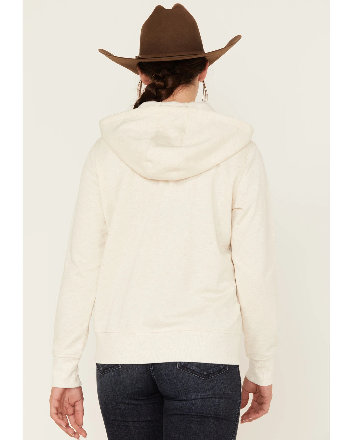 Wrangler Retro Women's Boots Logo Graphic Hoodie 4 Wrangler Retro Women's Boots Logo Graphic Hoodie - Image 4