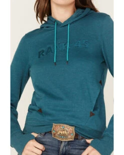 RANK 45 Women's Logo Fleece Hoodie -Western Cowboy Equipment Store 2000374959 441 P3
